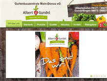 Tablet Screenshot of gbz-main-donau.de